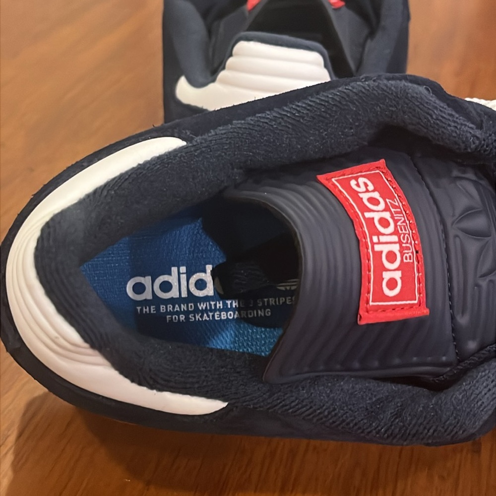 Adidas Busenitz Skateboarding Shoes Sneakers JH8132 Navy Blue new Mens Size 12 - Picture 10 of 16
